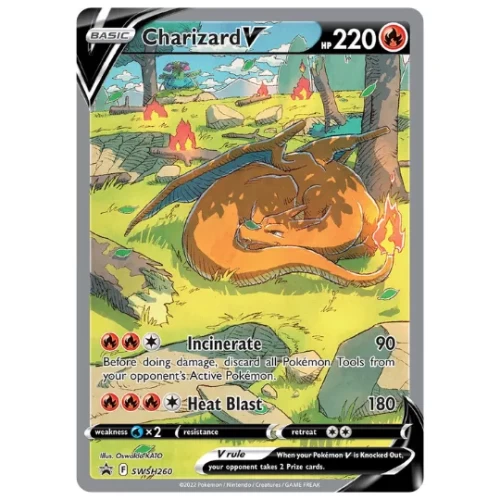 Charizard V - SWSH260 Promo